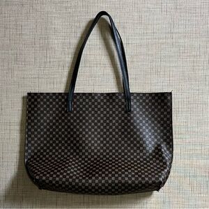 Checkered Tote Bag